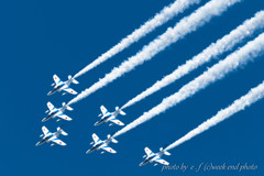 札幌航空ページェント　2016　ブルーインパルス