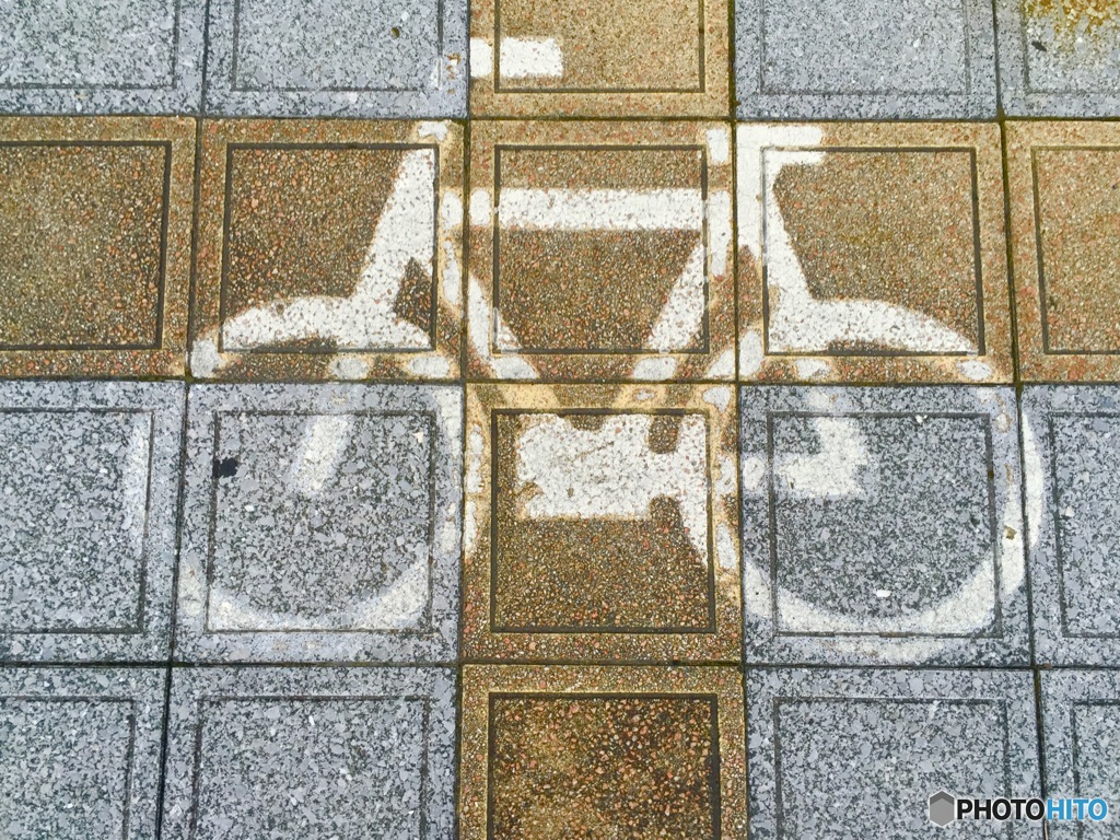 舗石のアート