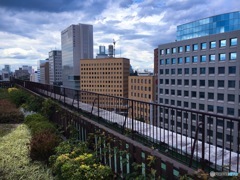 屋上の風景。