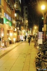 街のジョギング。