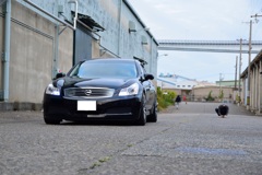 怪しい倉庫街で。。。