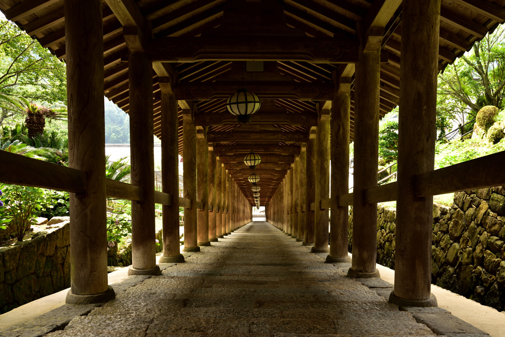 長谷寺　登廊