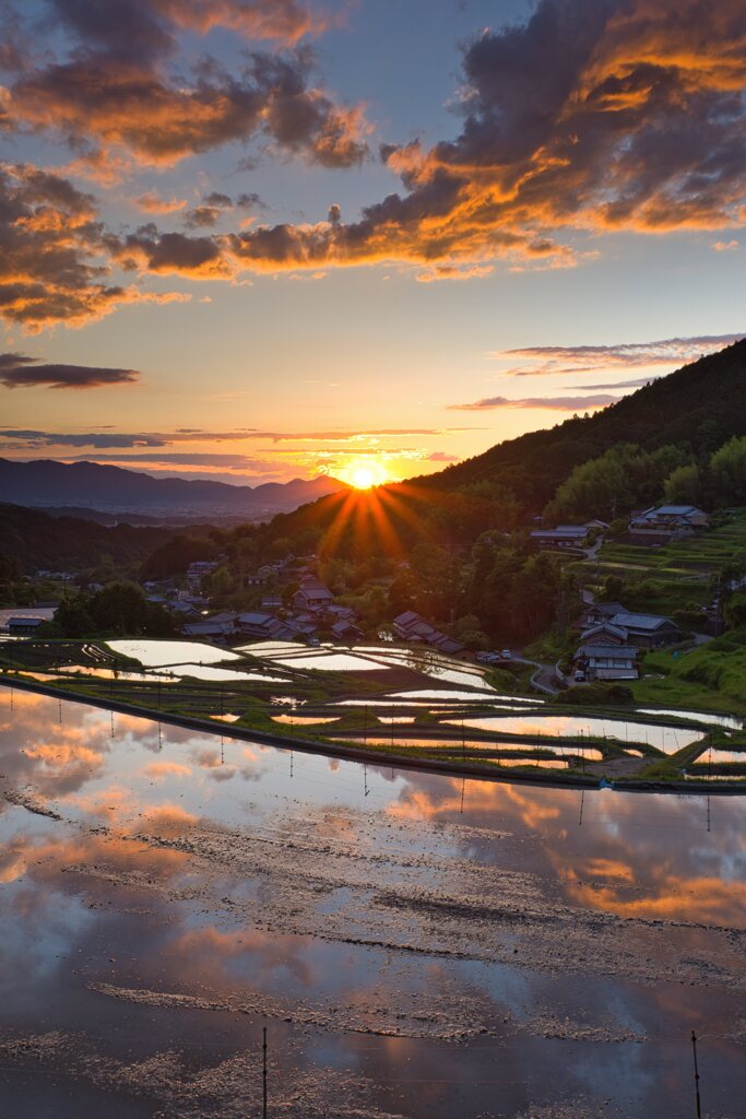 原風景～細川の夕景　壱
