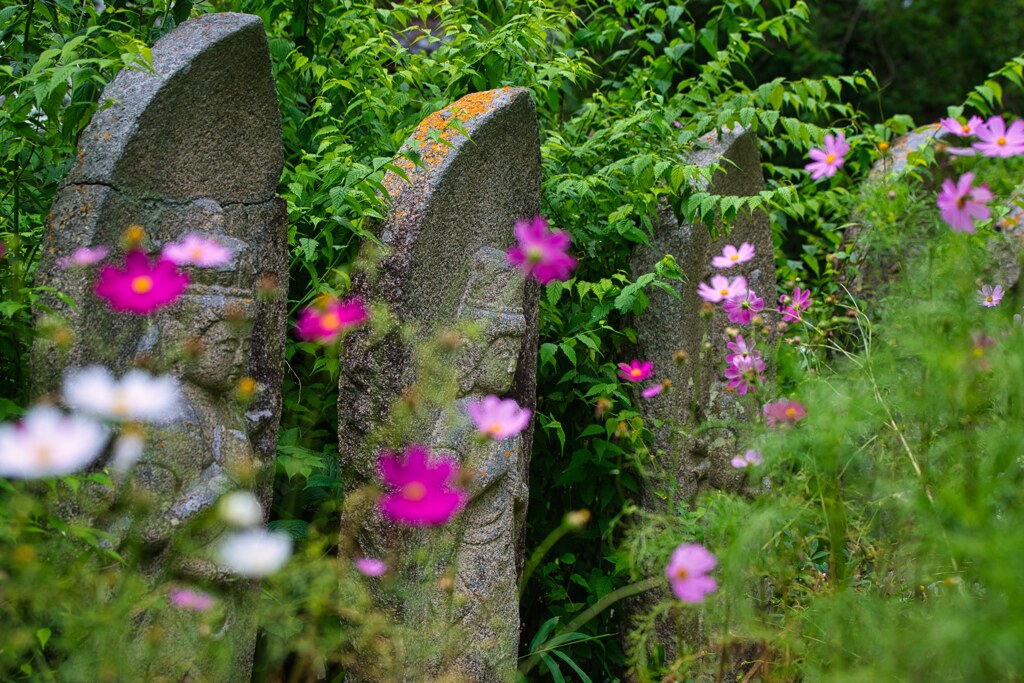 華やかに・・石仏～般若寺　其の四