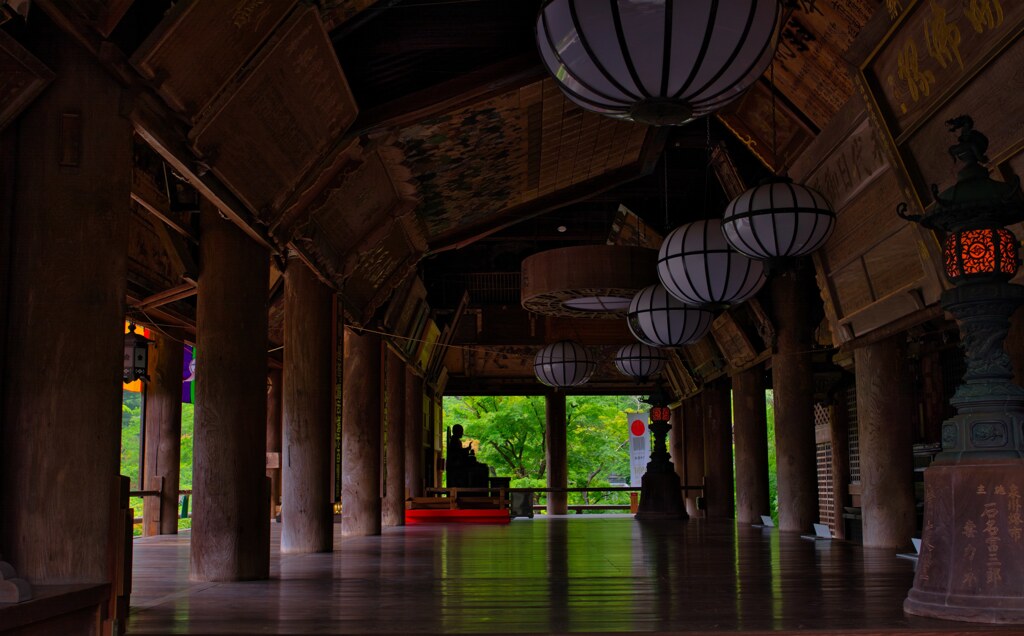 新緑の長谷寺～本堂