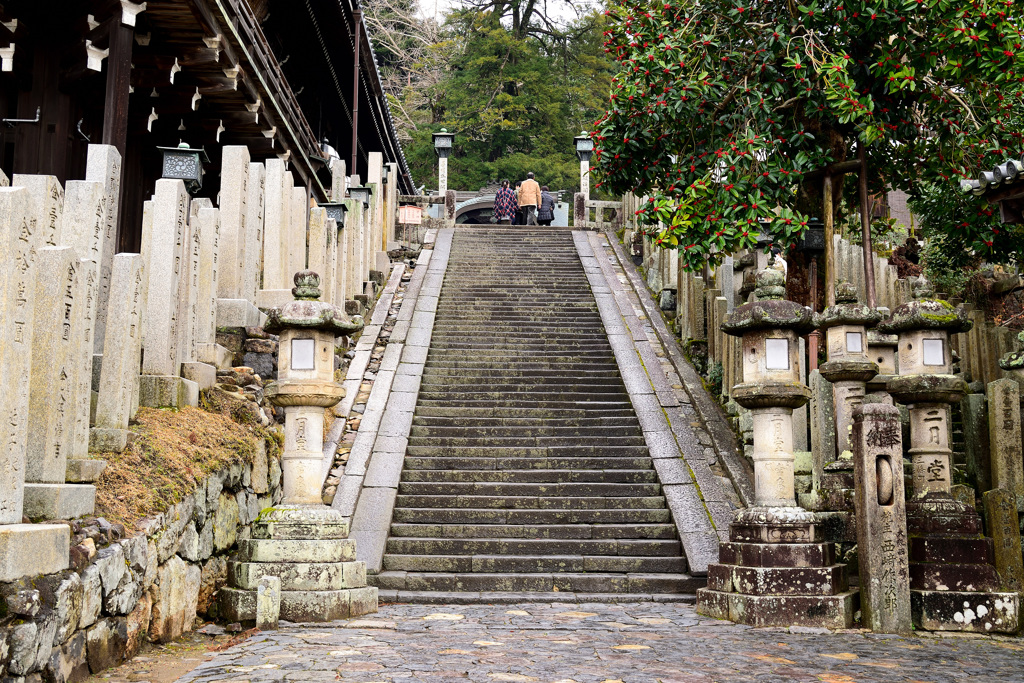 東大寺　二月堂にて