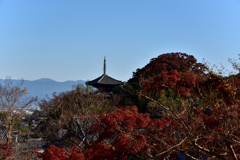 当麻寺　奥院からの眺め