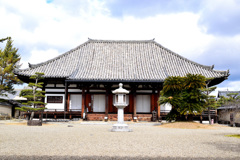 奈良　法華寺　本堂