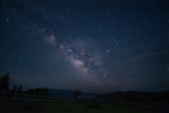 七夕の夜に・・・見上げる