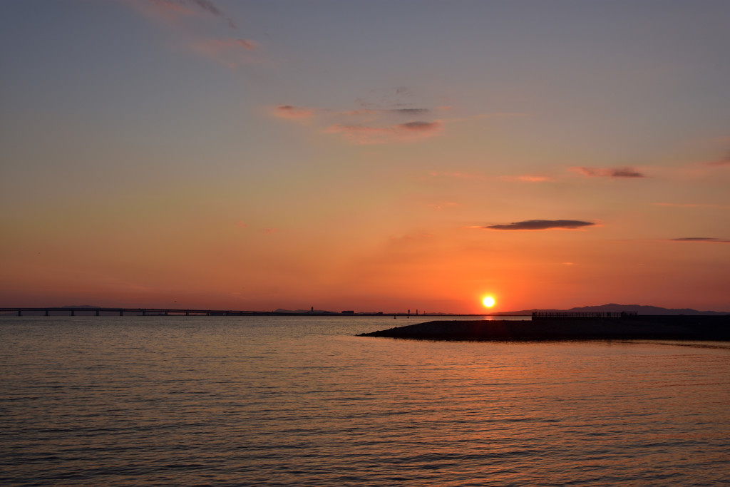 二色の浜の夕景　2rd