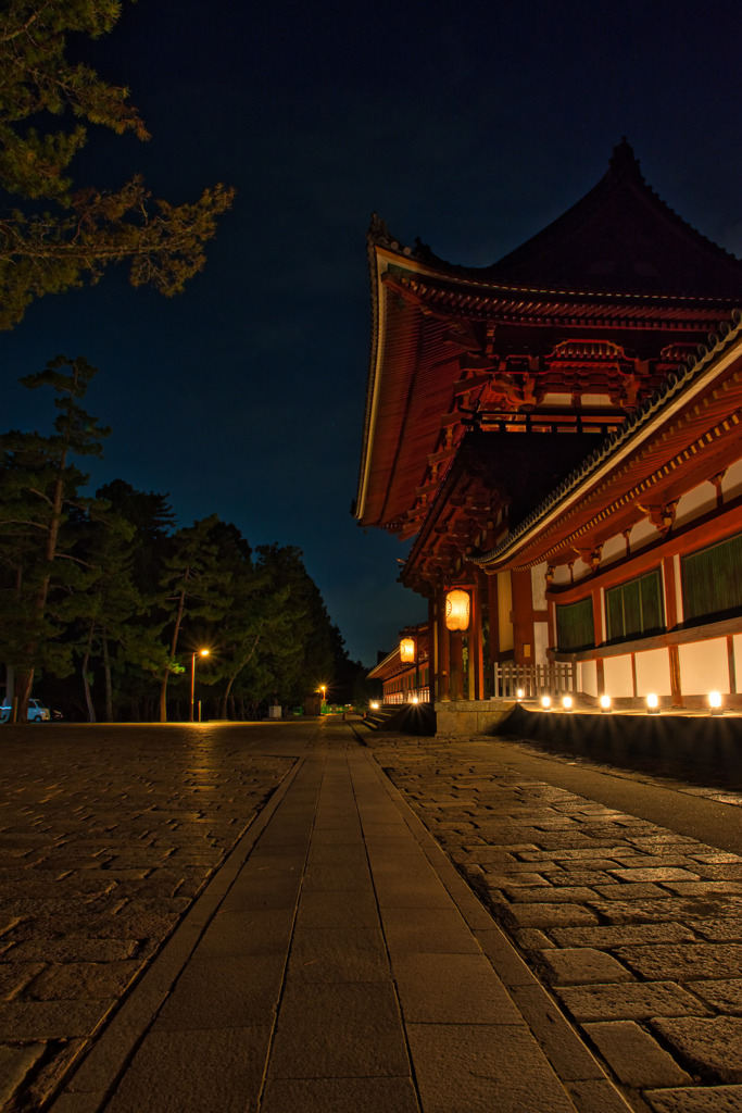 夏夜の東大寺