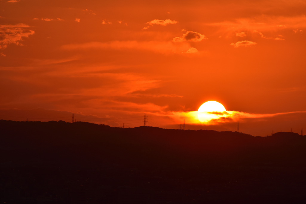 夕暮の二月堂②