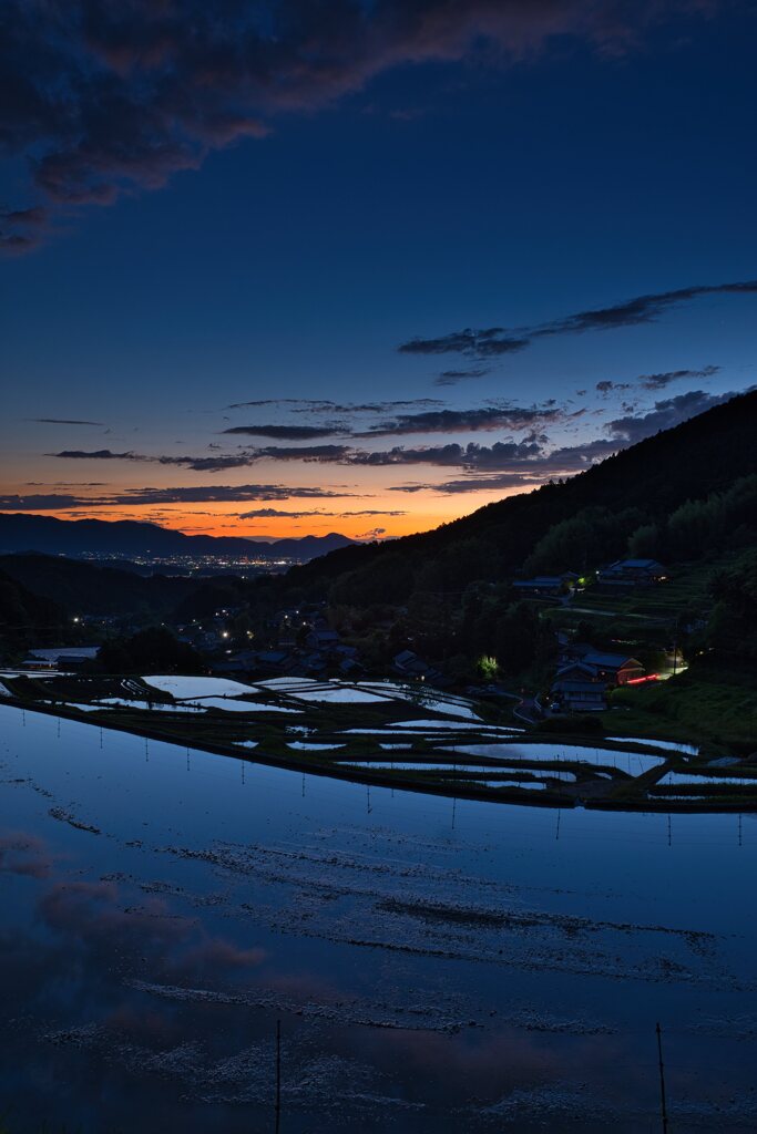 原風景～細川の夕景 参