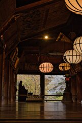 桜色の本堂　弐