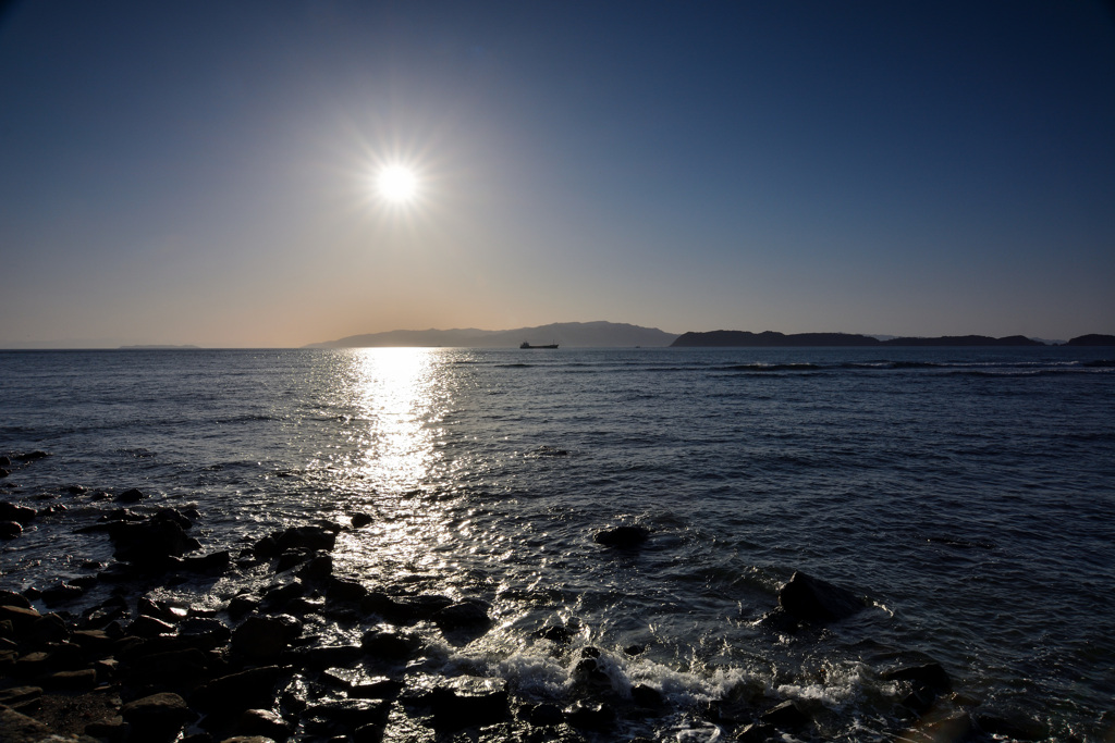 田倉崎の夕景　〈1〉