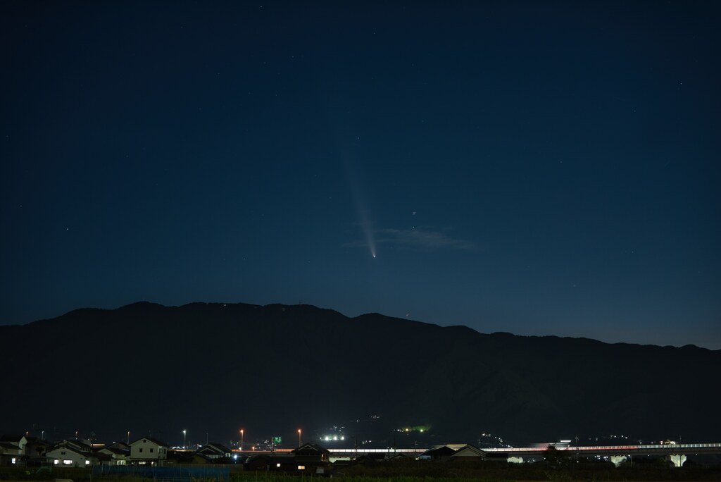 我が家に向かって～～彗星