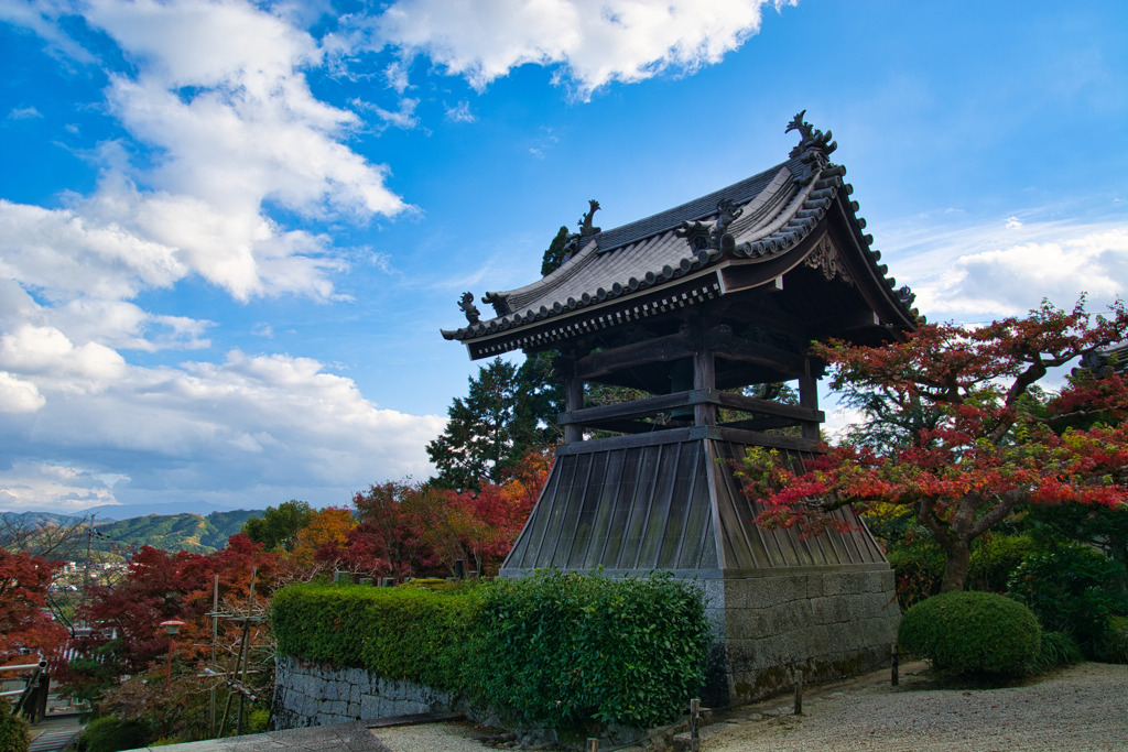 九品寺　染まる・・