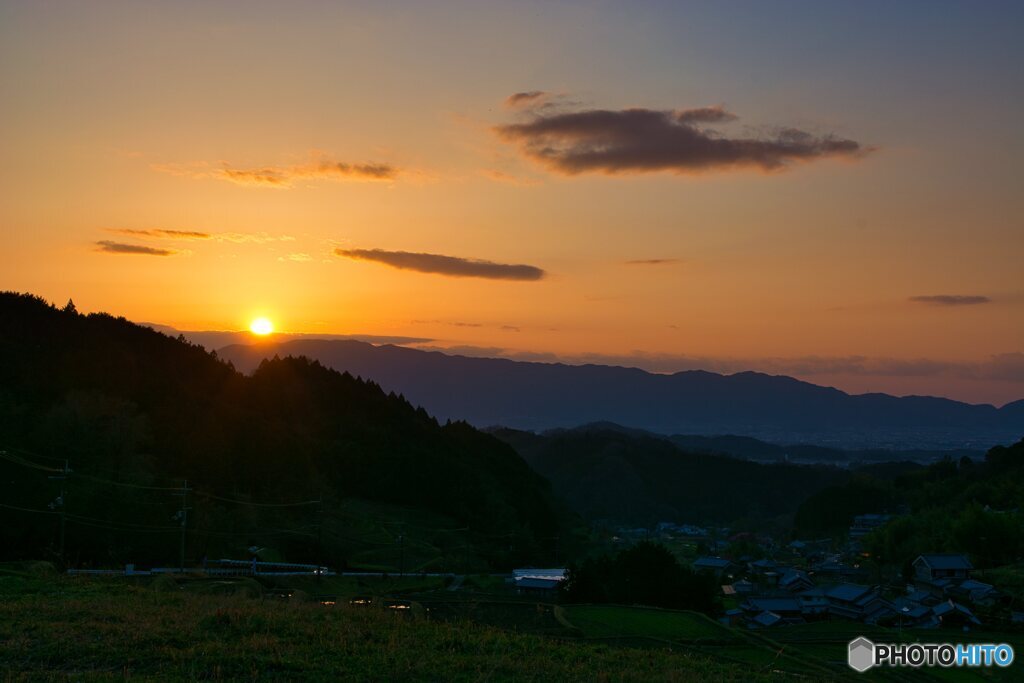 明日香の夕景　②
