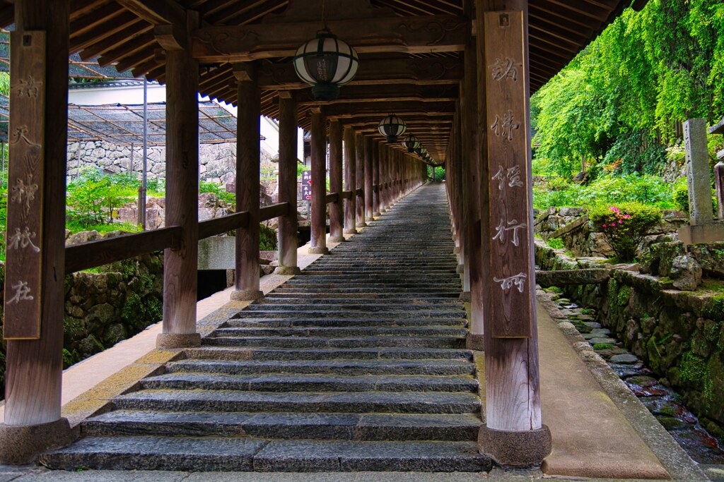 長谷寺　登廊