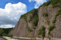 古座川の一枚岩