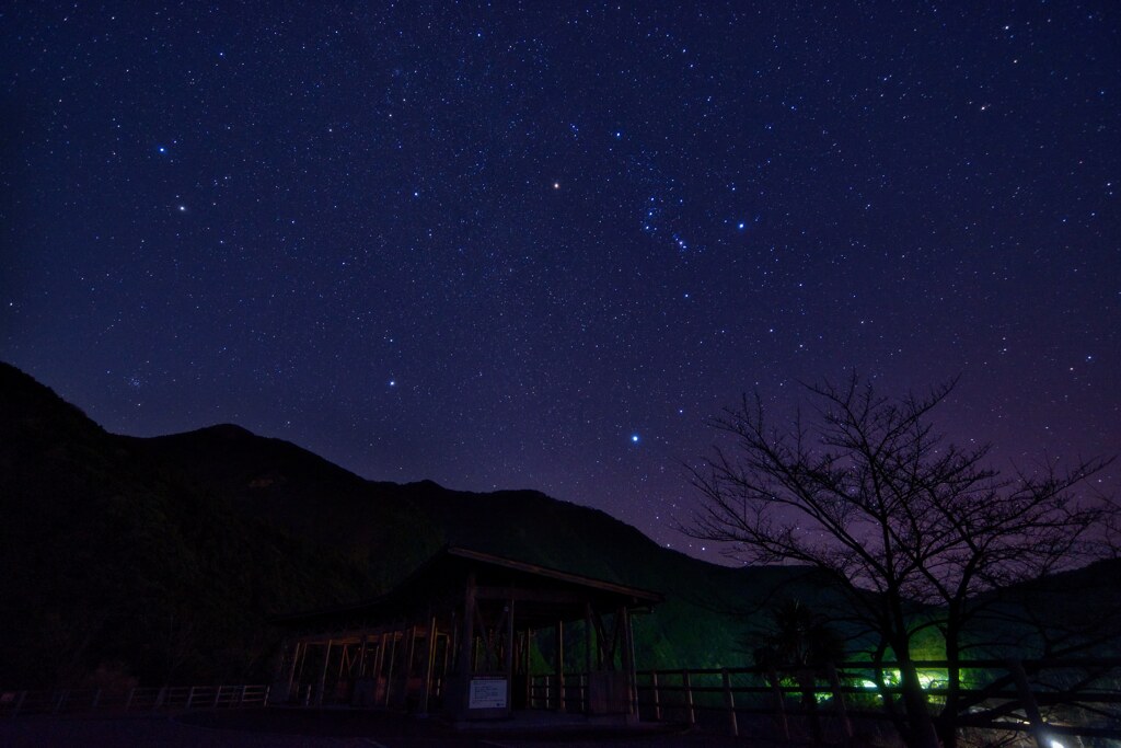 冬の大三角とオリオン☆彡