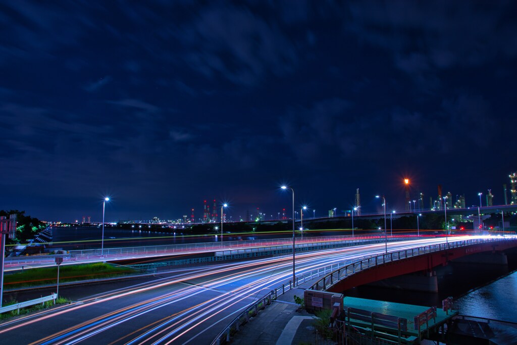 怪しい光跡～浜寺