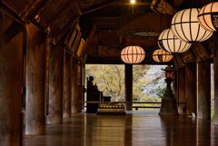 桜色の本堂　壱