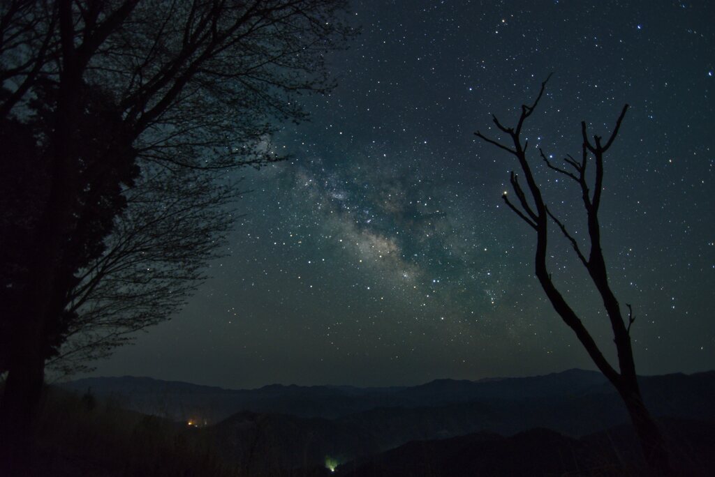 星降る夜と山桜　其の壱