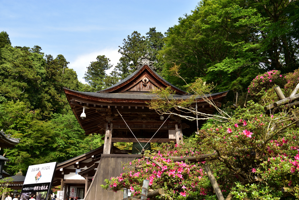 岡寺の鐘楼