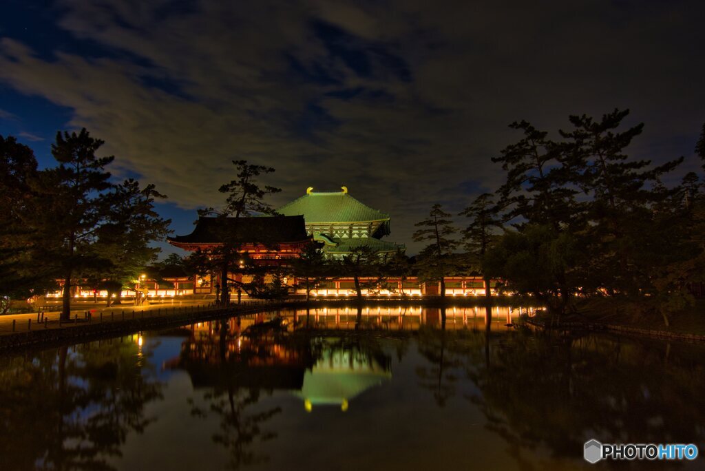 鏡池と共に～東大寺