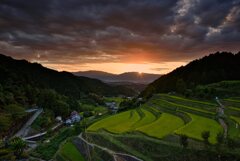 かむらの夕暮れ