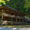 石楠花咲く室生寺～金堂
