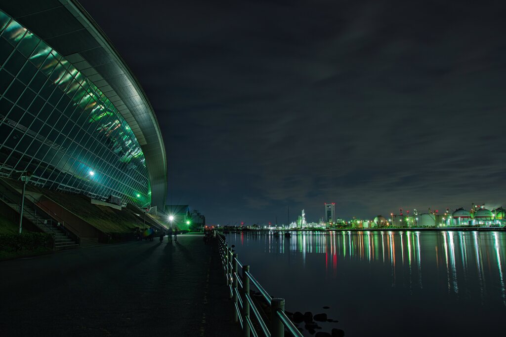 二つの夜景