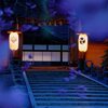 枝垂れの中で～正門
