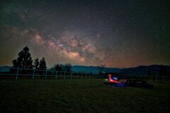 牧場上の銀河