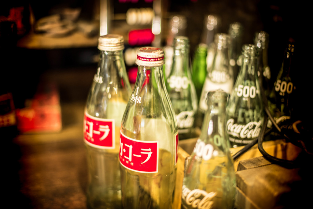 懐かしいコカコーラ