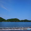 青い海