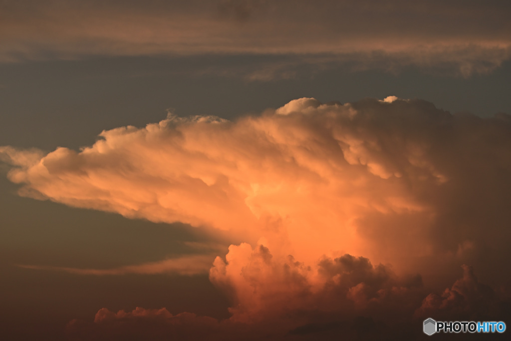 夕焼雲