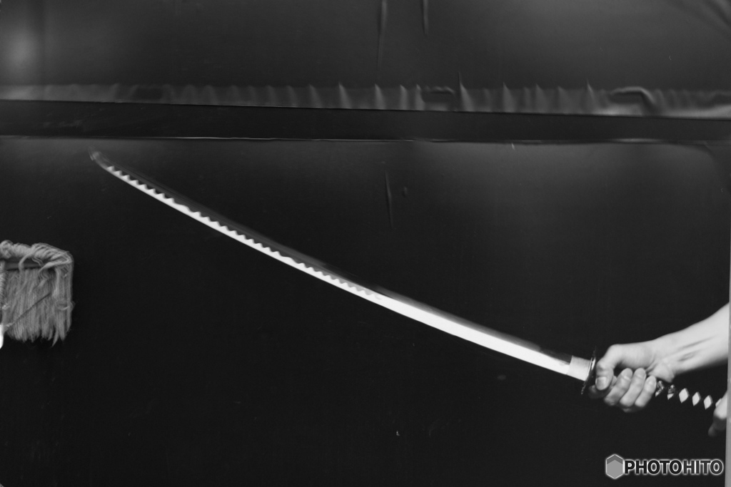 ポスターとモップ