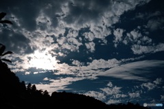 今日の空