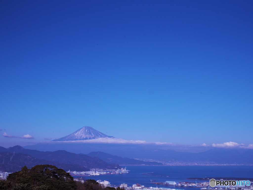 1月の富士山
