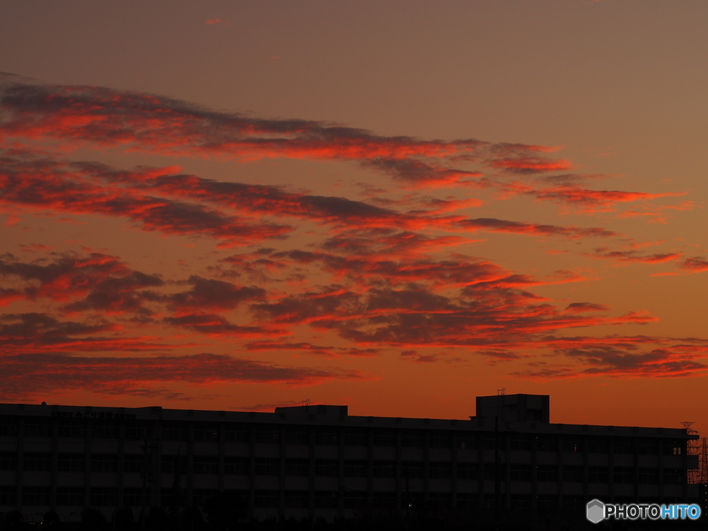 夕焼け雲