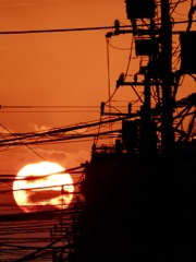 夕暮れ時