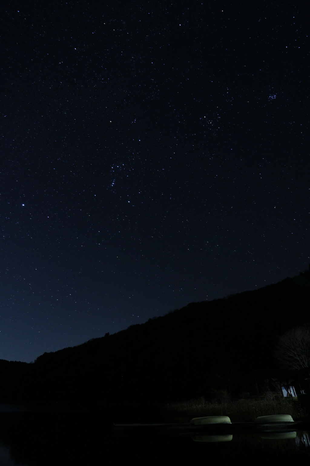 田貫湖からオリオン座2