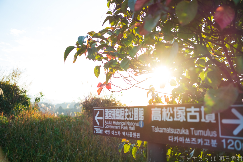 明日香村　大字平田（ 国営飛鳥歴史公園　高松塚周辺地区 ）