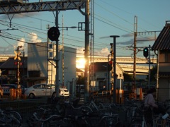 夏の夕暮れ