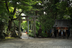 大阪府太子町（ 竹内街道　科長神社 ）