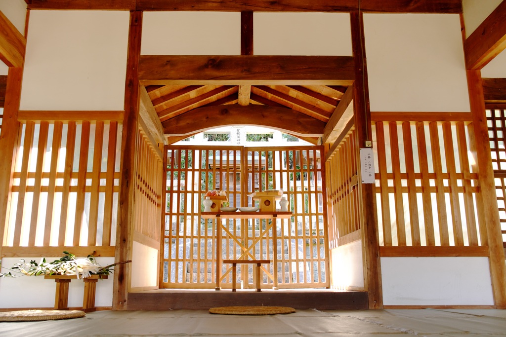 明日香村　大字豊浦　甘樫坐神社