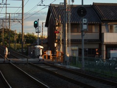 夏の夕暮れ