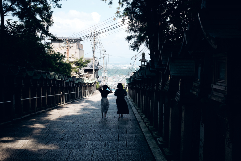 奈良県生駒市　宝山寺周辺